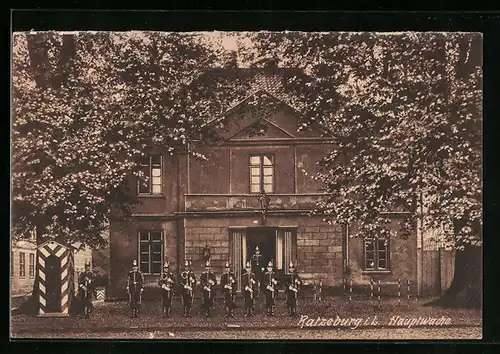 AK Ratzeburg i. L., Soldaten vor der Hauptwache