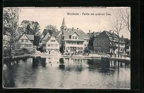 AK Welzheim, Partie am unteren See