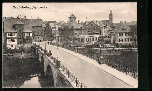 AK Crailsheim, Partie an der Jagstbrücke