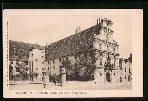 AK Augsburg, Centralfeuerhaus, ehem. Zeughaus