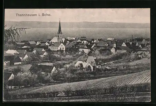 AK Thannhausen i. Schw., Totalansicht