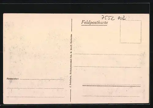 AK Durmersheim i. B., Kriegsverpflegungsanstalt