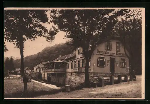 AK Pforzheim, Gasthaus Kupferhammer