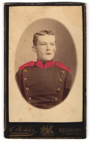 Fotografie C. Kohler, Heilbronn, Titotstrasse 7, Junger Ulane in Uniform