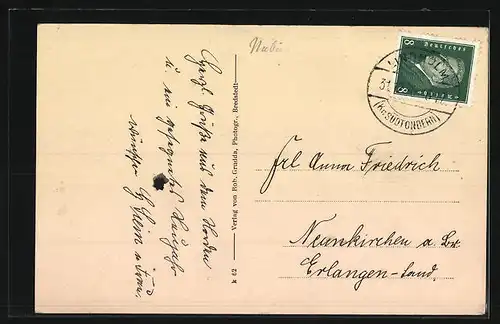 AK Lindholm, Ansicht vom Schulgebäude