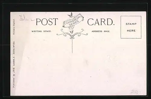 Künstler-AK London & North Western Railway Irish Mail