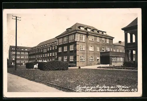 AK Ludwigshafen /Rh., St. Krankenhaus, Bau 23 mit Anlagen