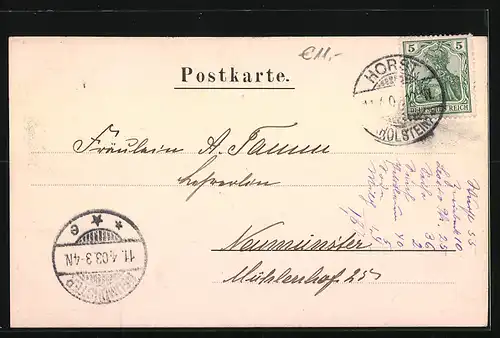 AK Horst, Partie am Markt