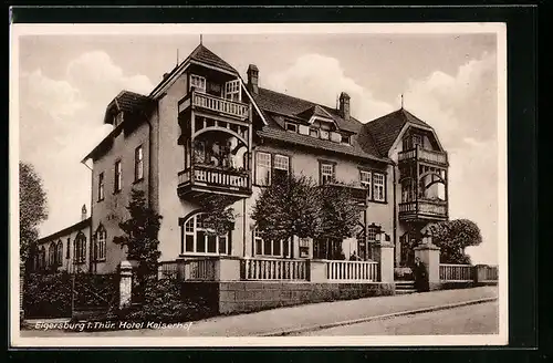 AK Elgersburg i. Thür., Hotel Kaiserhof