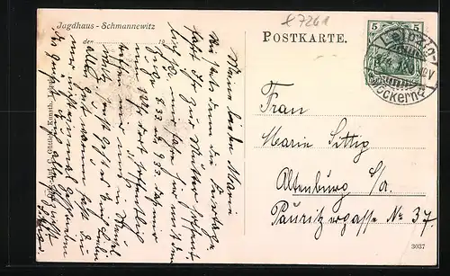 AK Schmannewitz, Jagdhaus