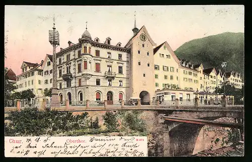 Relief-AK Chur, Am Oberthor