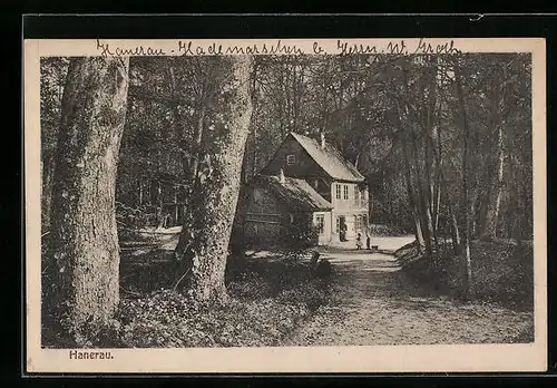 AK Hanerau, Haus im Wald