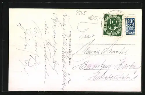 AK Iburg, Totalansicht aus der Vogelschau