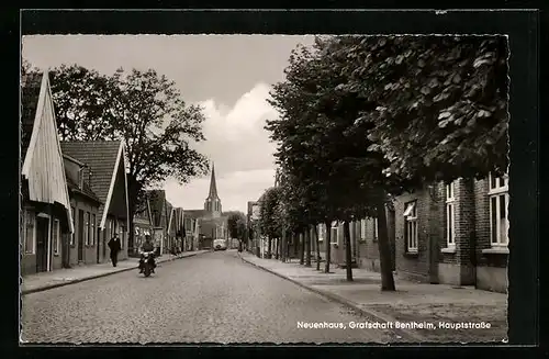 AK Neuenhaus /Graftschaft Bentheim, Partie in der Hauptstrasse