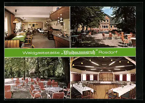 AK Rosdorf, Waldgaststätte Waidmannsruh, Bes.: P. Knöttgen