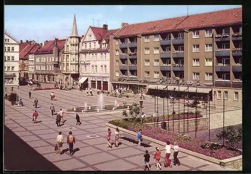 AK Gotha, Partie am Neumarkt