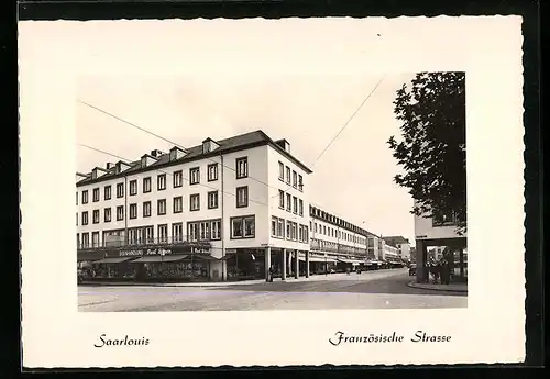 AK Saarlouis, Französische Strasse