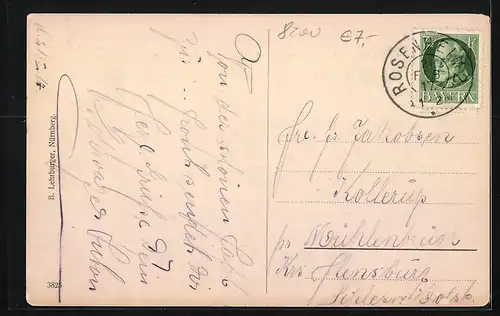 AK Rosenheim, Neue Innbrücke, Breitenberg, Wendelstein