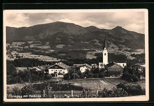 AK Törwang, Teilansicht mit Hochries