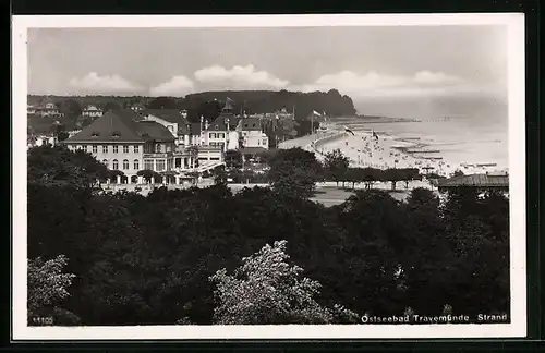 AK Travemünde, Ostseebad, Strand