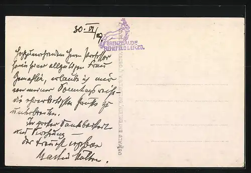 AK Rehefeld /Ost-Erzgeb., Grenzbaude