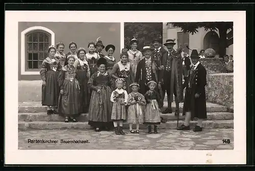 AK Partenkirchen, Bauernhochzeit
