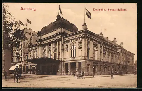 AK Hamburg-St.Georg, Deutsches Schauspielhaus