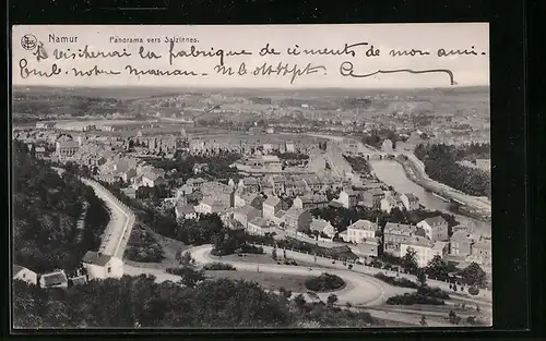 AK Namur, Panorama vers Salzinnes