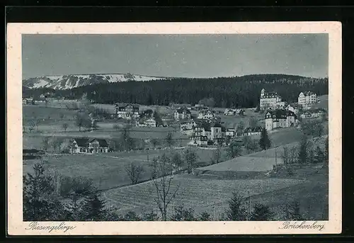 AK Brückenberg, Totalansicht mit Kurhäusern