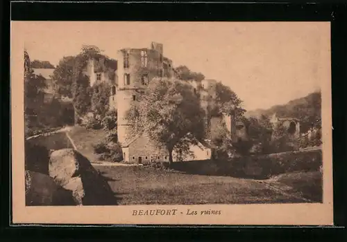 AK Beaufort, Les ruines