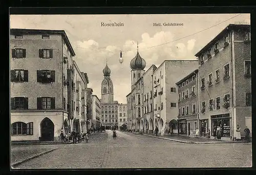 AK Rosenheim, Partie in der Heil. Geiststrasse
