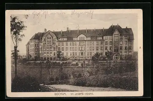 AK Bochum, Partie am St. Josef-Hospiz