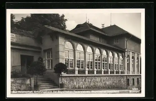 AK Bad-Reichenhall, Erholungsheim der Bayerischen Feuerwehren