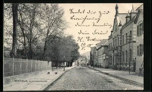 AK Rinteln, Partie in der Klosterstrasse