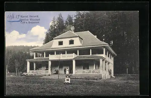 AK Berneck, Pension Waldlust, Café und Restaurant