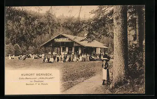 AK Berneck, Café-Restaurant Waldlust