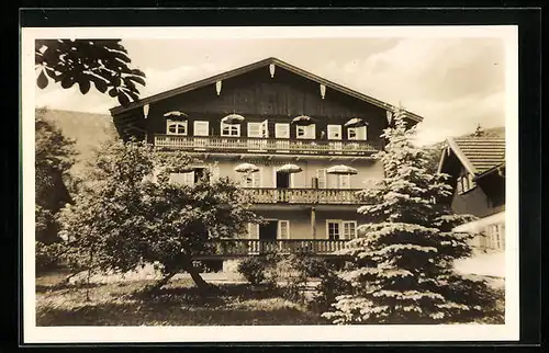 AK Schliersee i. Obb., Haus Seefried im Grünen