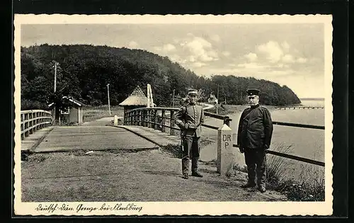 AK Flensburg, Deutsch-Dän. Grenze