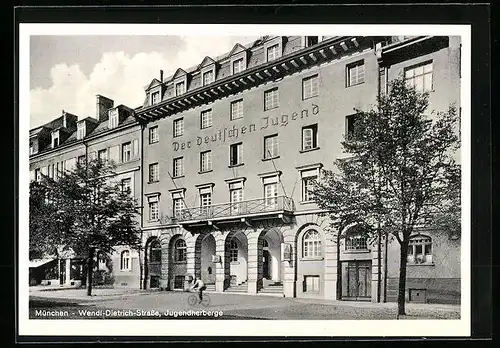 AK München, Jugendherberge, Wendl-Dietrich-Strasse
