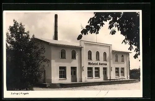 AK Satrup /Angeln, Meierei Satrup