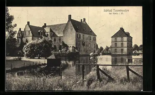 AK Halle i.W., Schloss Tatenhausen