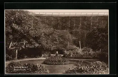 AK Werl, Parkpartie am Gradierwerk