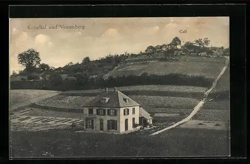 AK Kranenburg, Vossenberg /Kesseltal, Cafe am Hang
