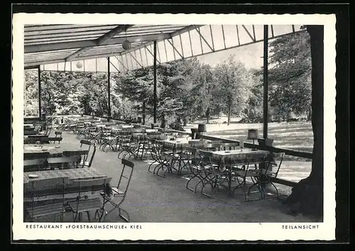 AK Kiel, Restaurant Forstbaumschule, Terrasse