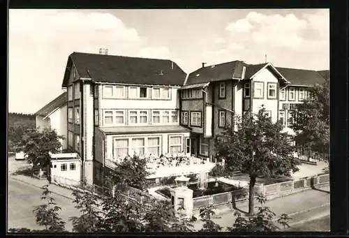 AK Oberhof /Thür. Wald, FDGB-Heim Dimitroff