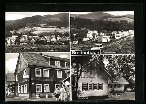 AK Breitenbach, Gasthaus zur Erholung, Campingplatz