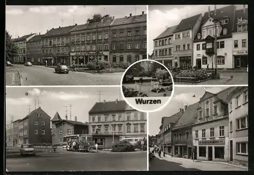 AK Wurzen, Platz der DSF, Wenceleistrasse, Stadtpark