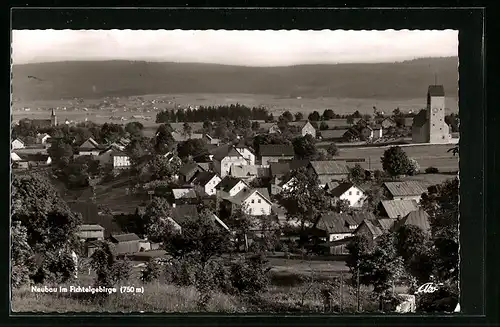 AK Neubau /Fichtelgeb., Ortsansicht aus der Vogelschau