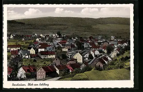AK Ronshausen bei Bebra, Blick vom Kehlberg