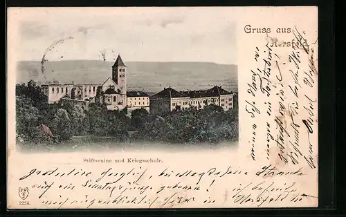 AK Hersfeld, Stiftsruine und Kriegsschule